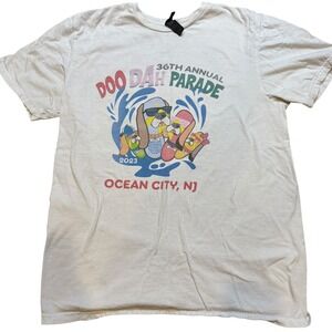 Doo Dah Parade 2023 Ocean City NJ Gildan Hot Dog T Shirt Size M